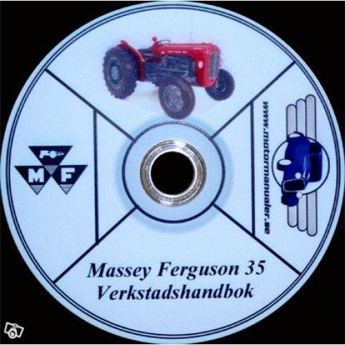 Verkstadshandbok Massey Ferguson 35 (Svensk)