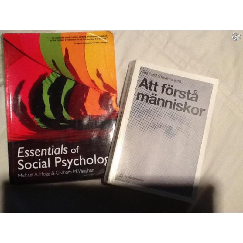 Social psykologi/ psykologi böcker